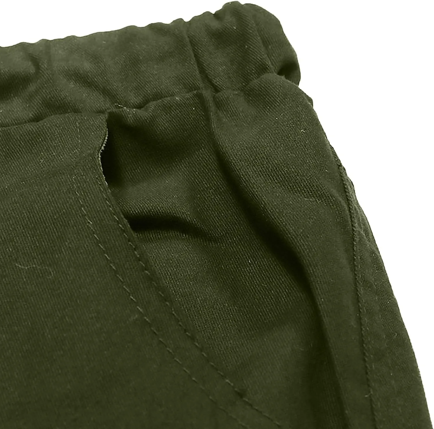 Men's Athletic Joggers Stretch Sweatpants with Zipper Pockets Running Workout Gym Track Golf Pants for Men