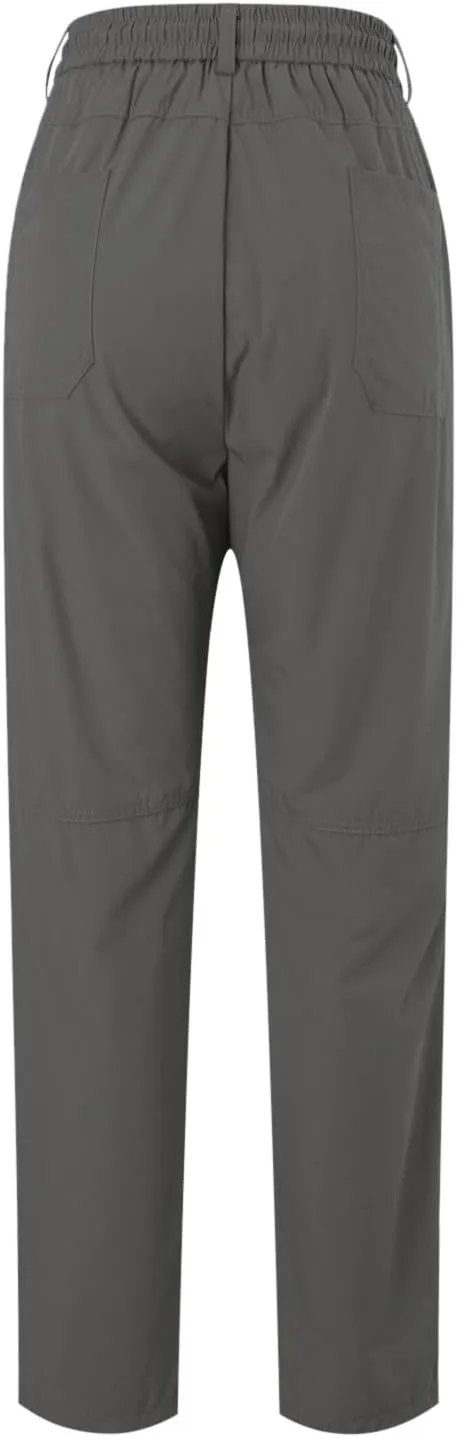 Mens Corduroy Pants Elastic Waist Drawstring Casual Loose Straight Leg Hiking Trousers Slim fit Slacks with Pockets
