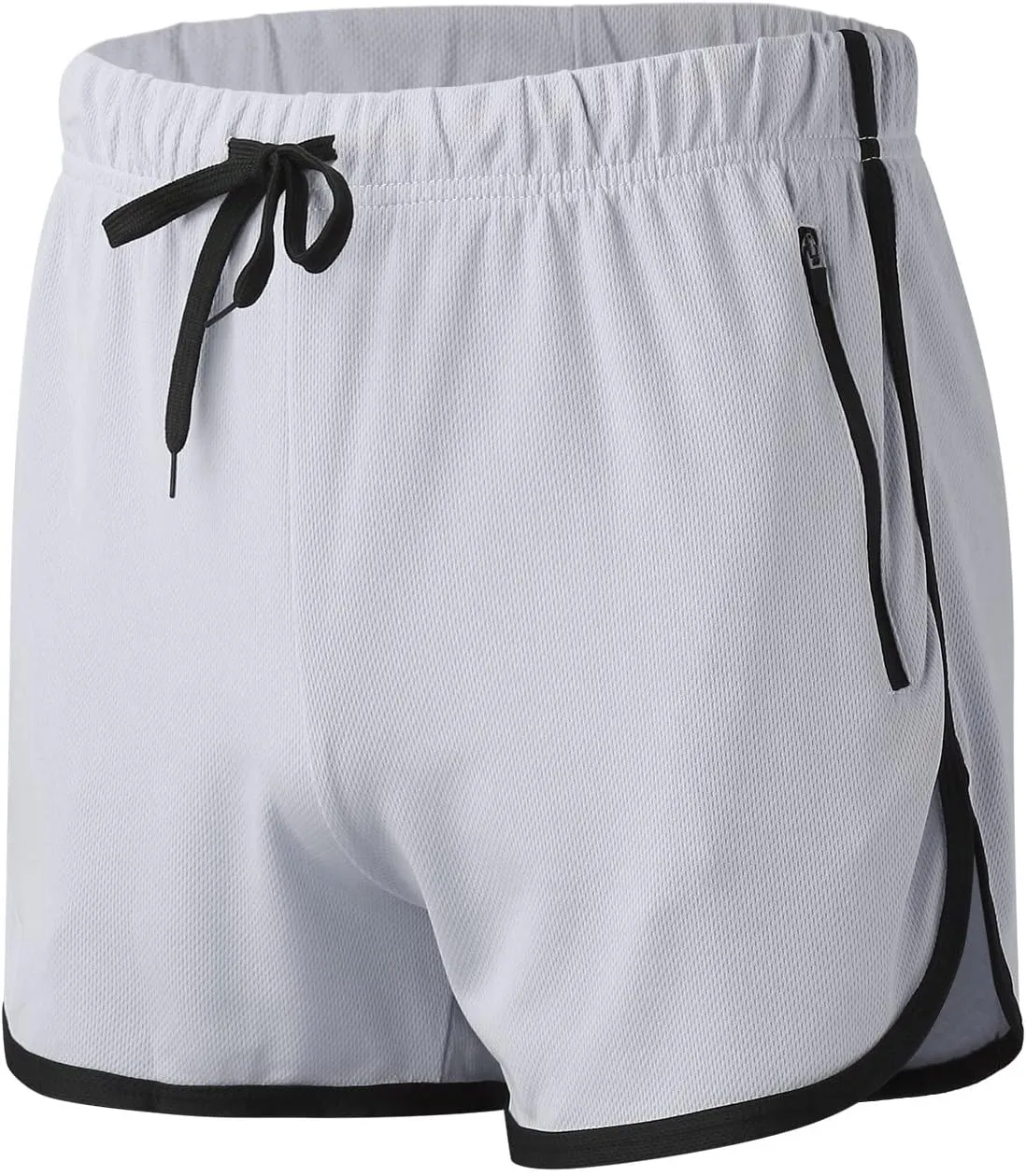 Men's Gym Workout Shorts Lightweight Athletic Shorts Running Quick Dry Bodybuilding Training with Pocket
