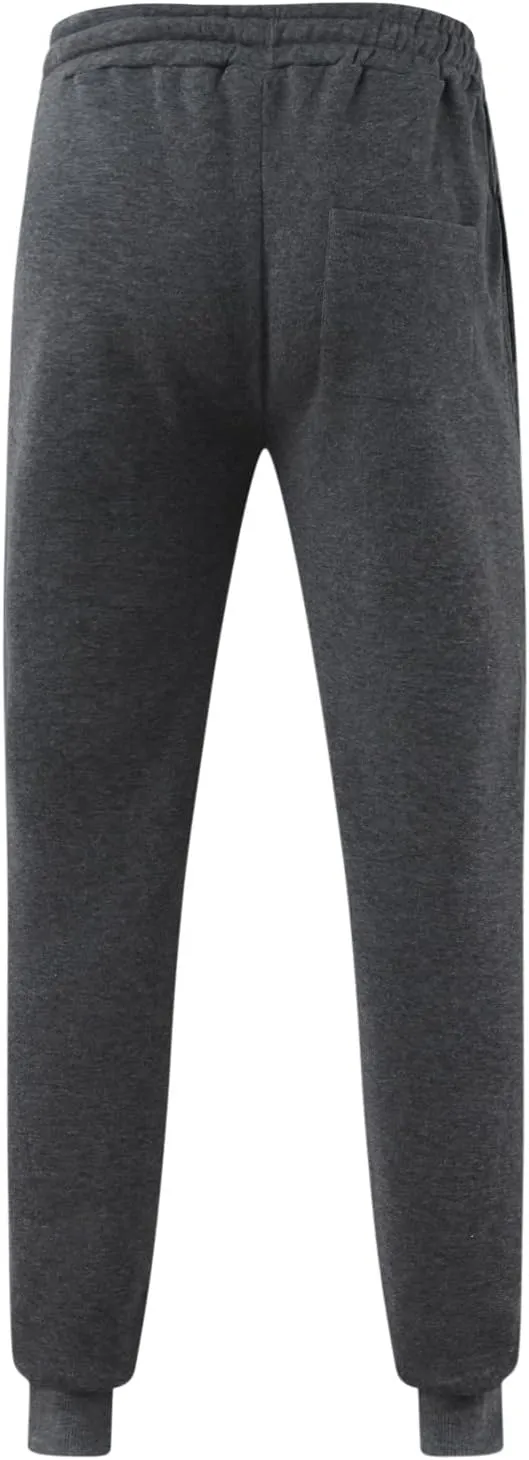 Mens Sweatpants with Pockets Athletic Drawstring Joggers Running Sports Track Pants Slim Fit Fashion Men's Trousers