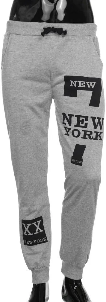 Mens Sweatpants with Pockets Big and Tall Multi Pockets Men Splicing Printed Overalls Casual Pocket Sport Work Casual