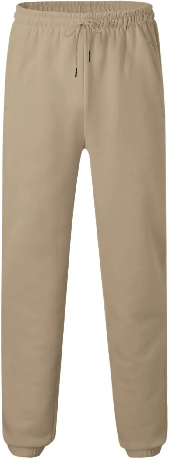 Mens Workout Cargo Sweatpants Work Jogger Pants with Pockets Mens Casual Pants Stretch Slim Fit Workout Bodybuilding