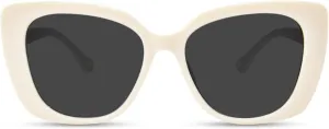 OPTOFENDY Oversized Cat Eye Sunglasses for Women, Trendy Square Sun Glasses Shades UV Protection, OP2238