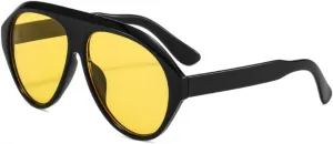 Oversized Oval Sunglasses for Driving, Photography, Running, Fishing and Sports - Anti-Dizziness and Anti-Ultraviolet,