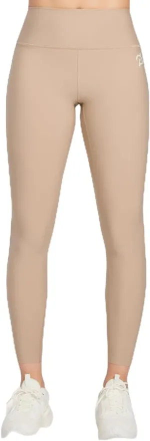 Peloton Women's Standard Cadent High Rise Pocket Legging, Taupe, Medium