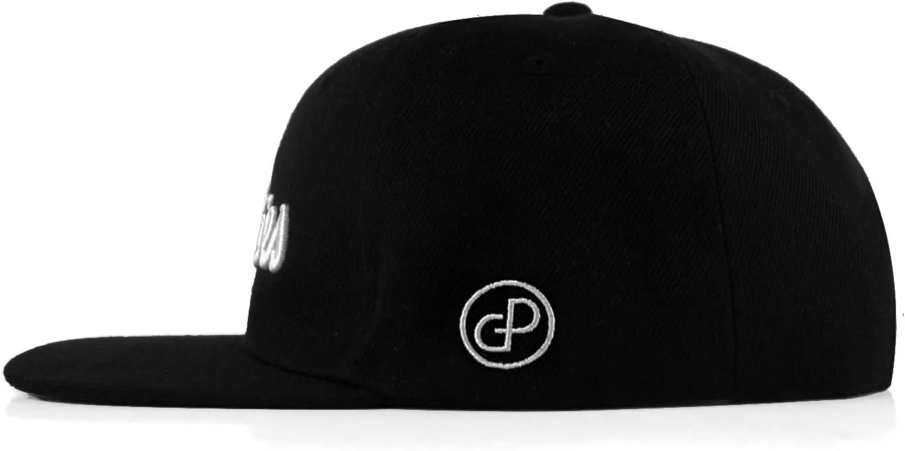 Power Golf Original Titties Golf Snapback Hat – Golf Cap PGA Flat Bill Brim – One Size, Universal Fit