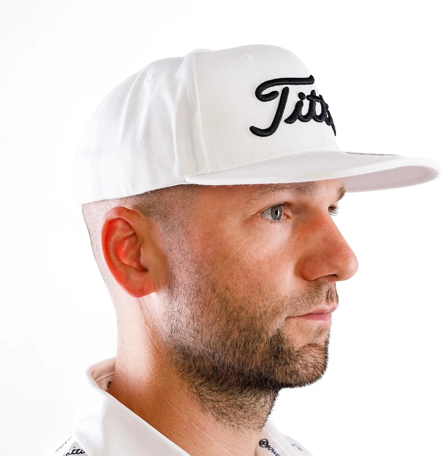 Power Golf Original Titties Golf Snapback Hat – Golf Cap PGA Flat Bill Brim – One Size, Universal Fit