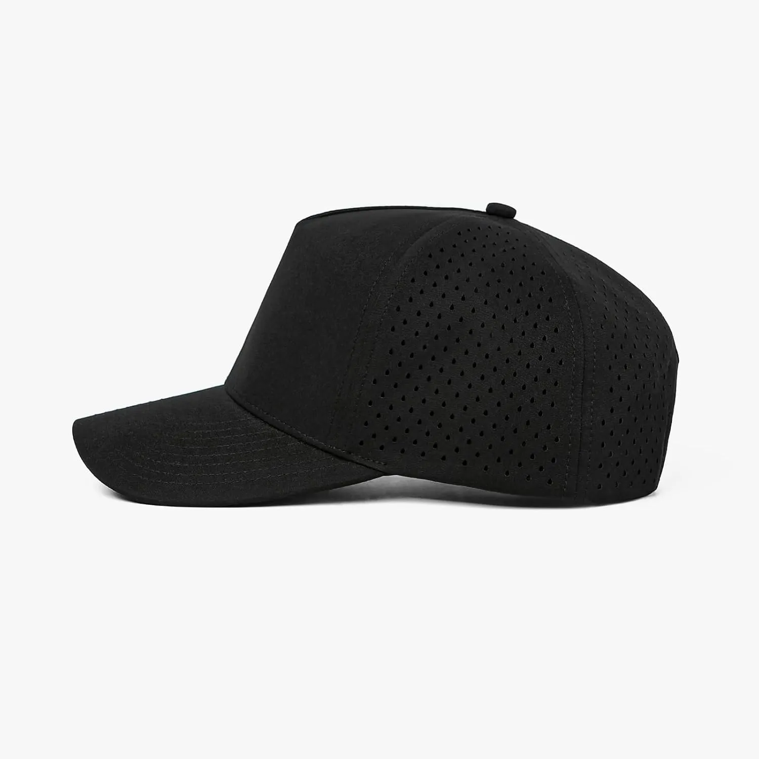 Quick-Dry Snapback Hats, 5-Panel Water-Resistant Mesh Baseball Caps for Men & Women, Golf, Running or Workouts