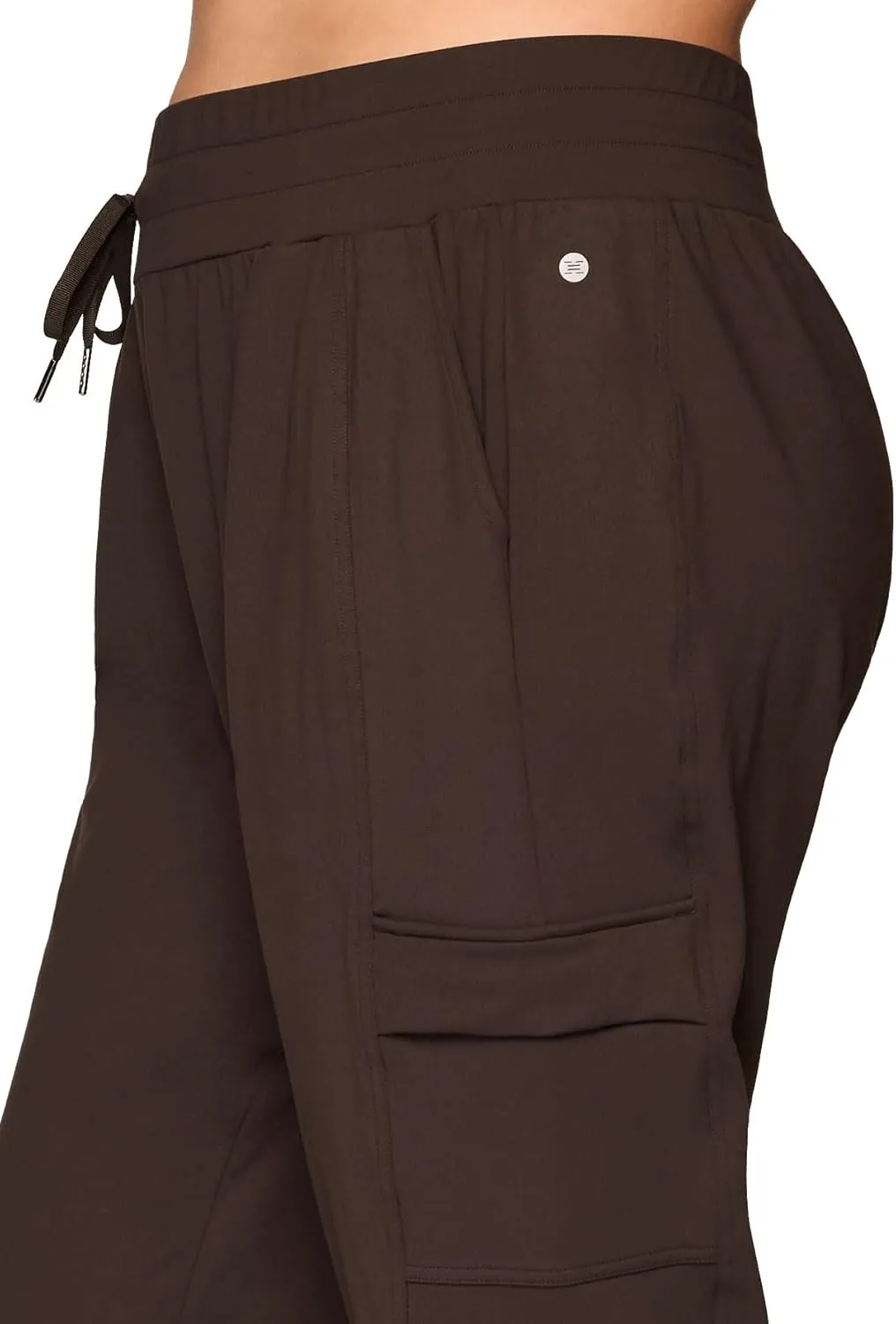 RBX Activewear Women's Plus Size Jogger Pant Cargo Pants, Lightweight Buttery Soft Full Length Jogger Sweatpants with Pockets