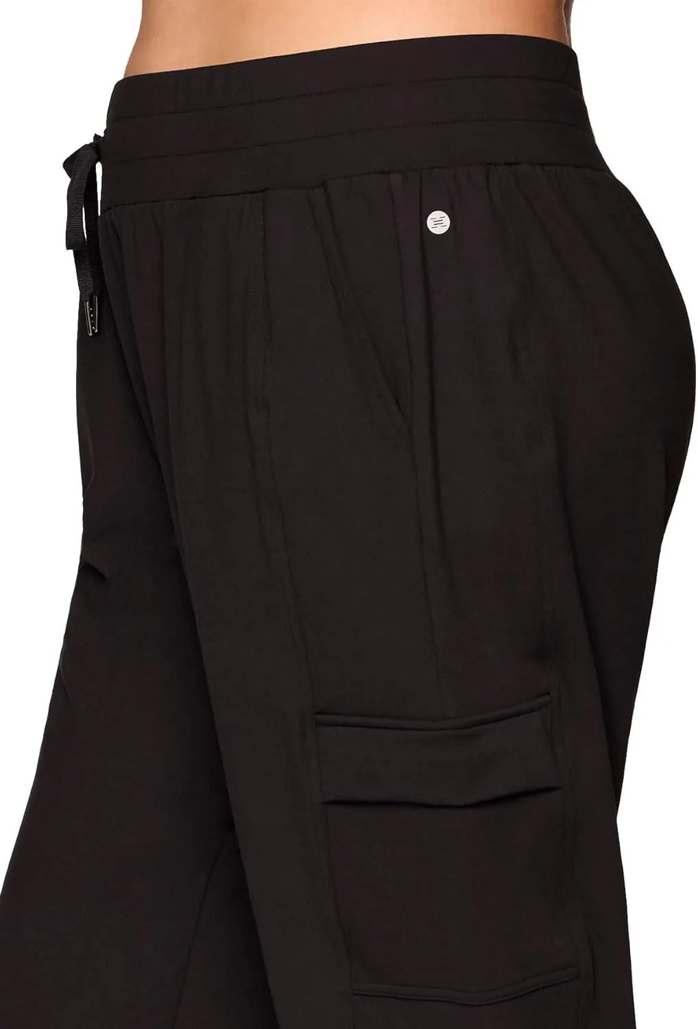 RBX Activewear Women's Plus Size Jogger Pant Cargo Pants, Lightweight Buttery Soft Full Length Jogger Sweatpants with Pockets