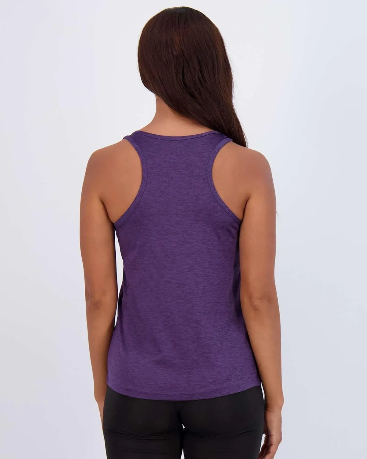 Real Essentials 5-Pack Women's Racerback Tank Top Dry-Fit Athletic Performance Yoga Activewear (Available in Plus Size)