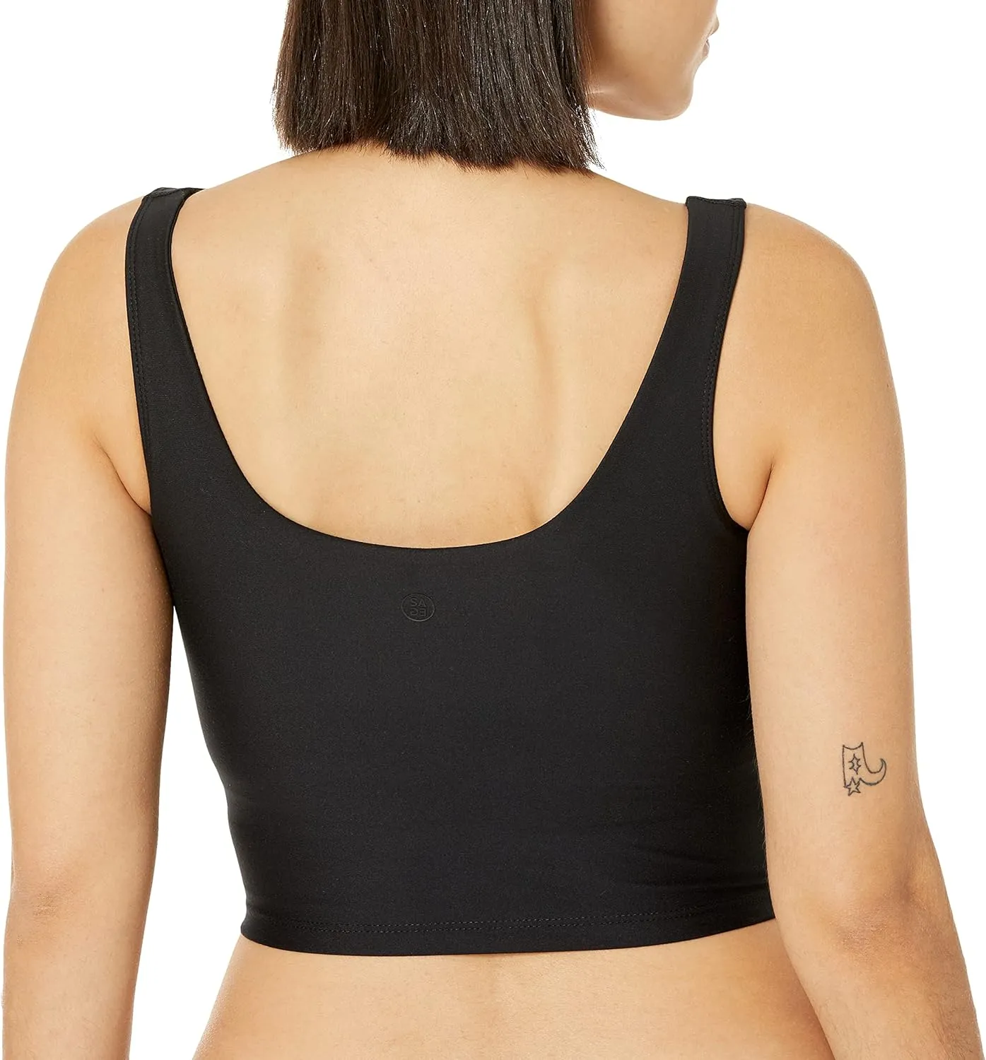 Sage Collective Women's Sports Bra – Wirefree, Removable Pads, Yoga, Pilates, Running, Workouts, Cycling, Casual Wear