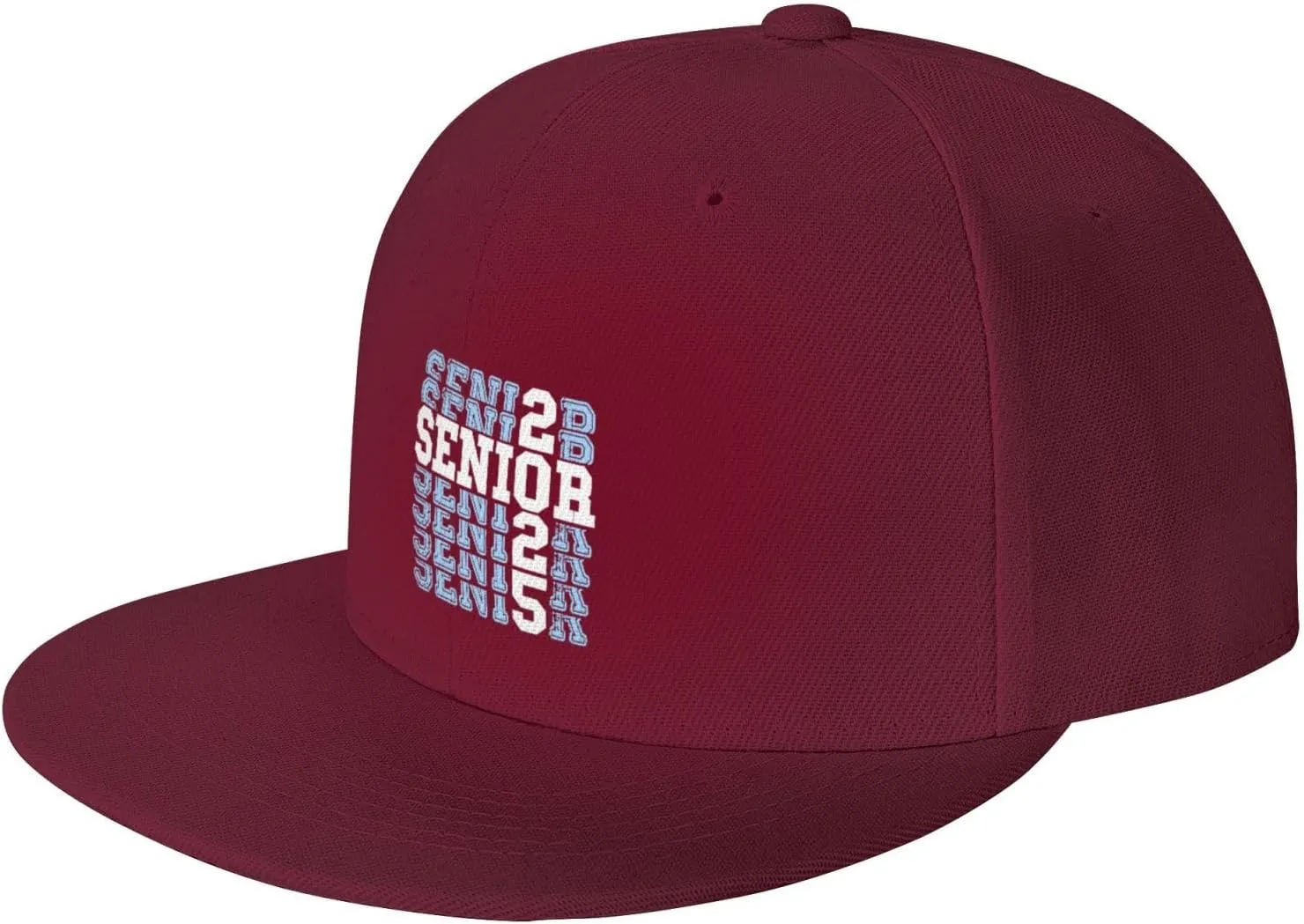 Senior Class of 2025 Baseball Cap Flat Bill Hats Trucker Hat for Men Women Snapback Hat