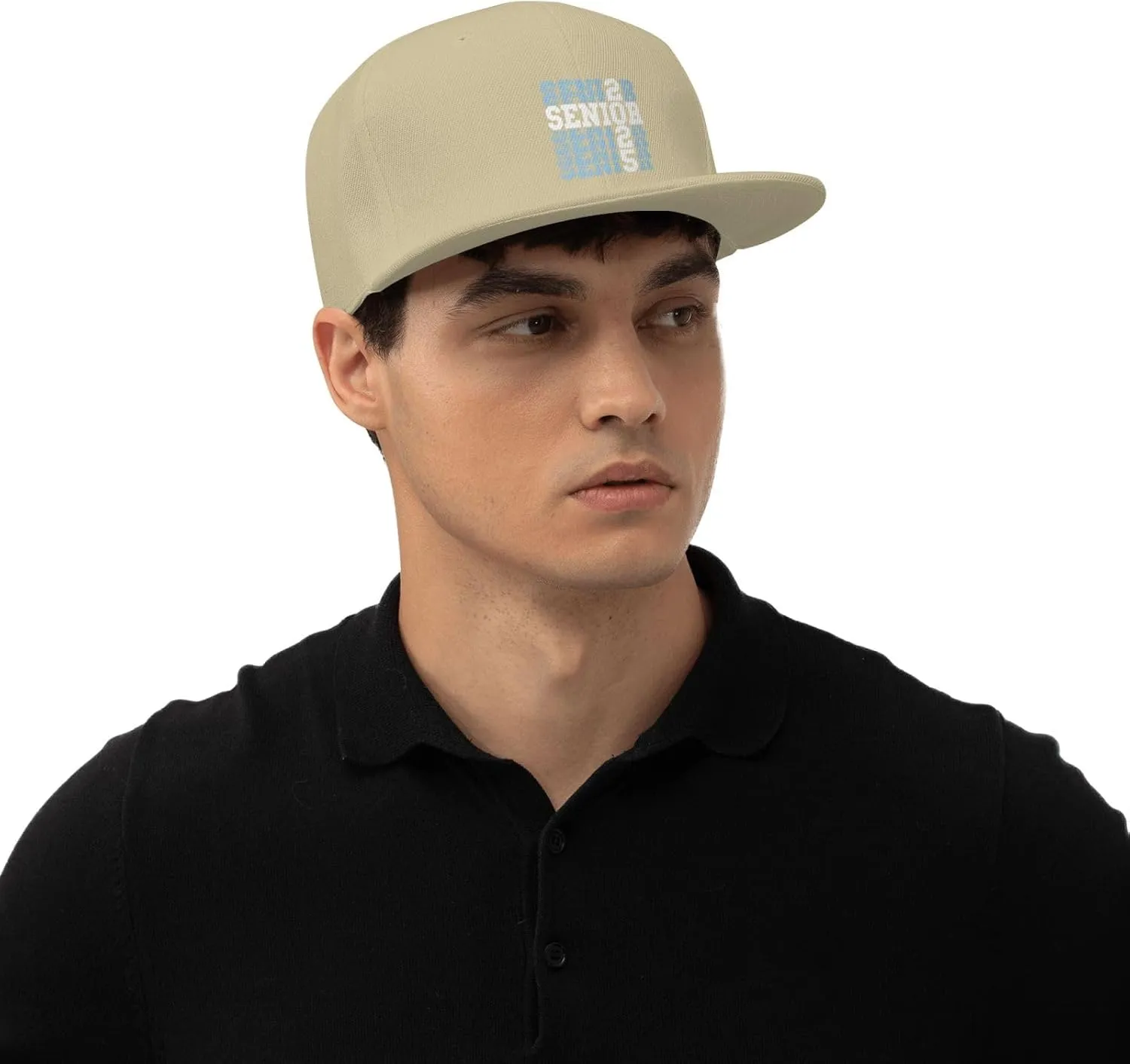 Senior Class of 2025 Baseball Cap Flat Bill Hats Trucker Hat for Men Women Snapback Hat