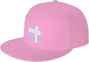 Senior Class of 2025 Baseball Cap Flat Bill Hats Trucker Hat for Men Women Snapback Hat