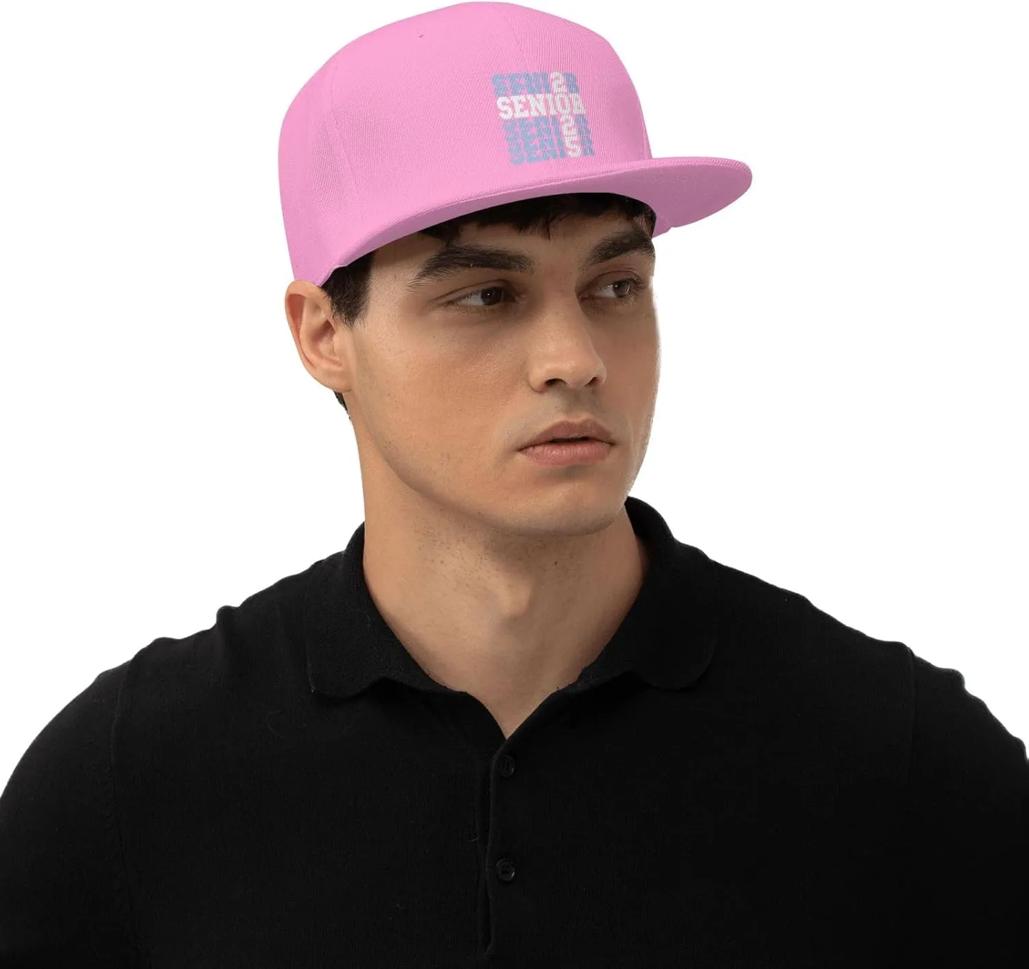 Senior Class of 2025 Baseball Cap Flat Bill Hats Trucker Hat for Men Women Snapback Hat