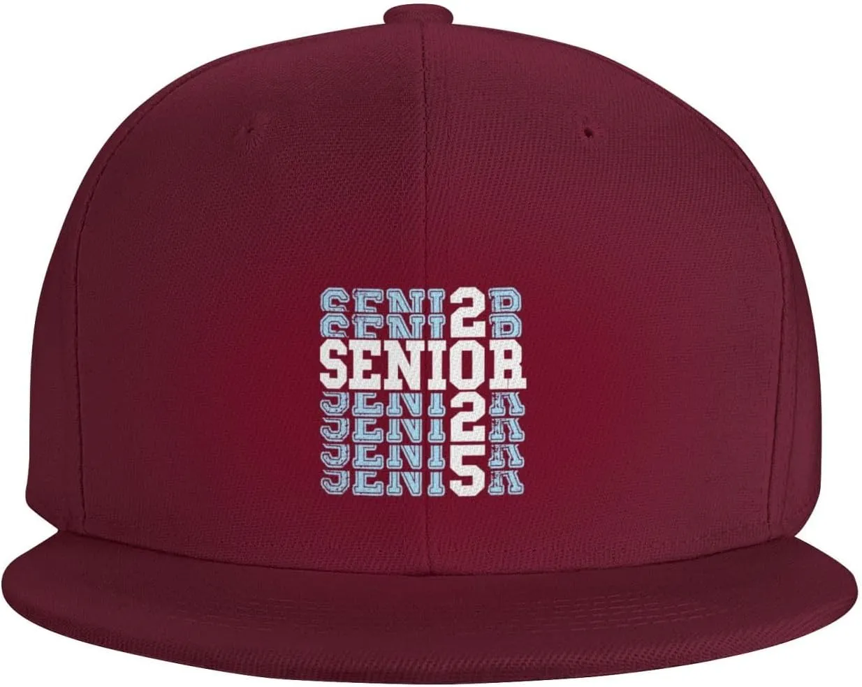 Senior Class of 2025 Baseball Cap Flat Bill Hats Trucker Hat for Men Women Snapback Hat