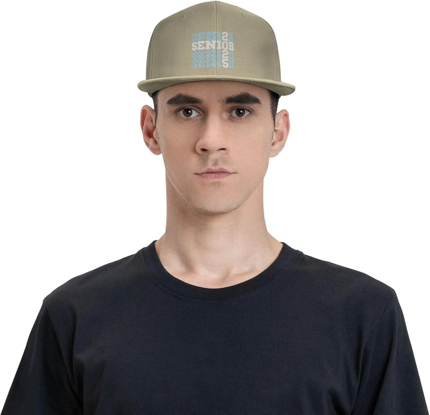 Senior Class of 2025 Baseball Cap Flat Bill Hats Trucker Hat for Men Women Snapback Hat