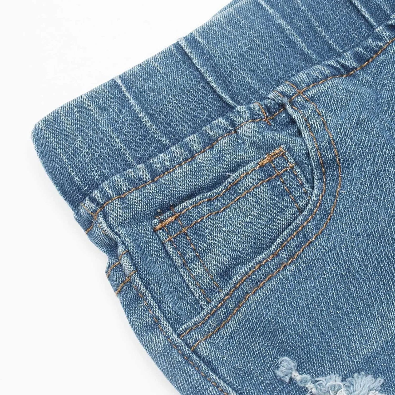 Shorts for Women Denim Drawstring High Waisted Ripped Jeans Shorts with Pockets Frayed Hem Streetwear Outdoor Short
