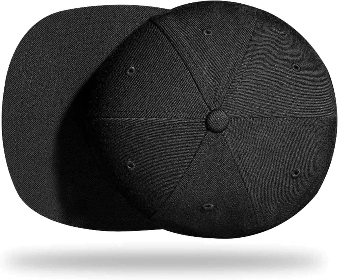 Snapback Hats for Mens Skull Hat Flat Bill Gorras Planas para Hombres Black Snap Backpack Brim Baseball Cap