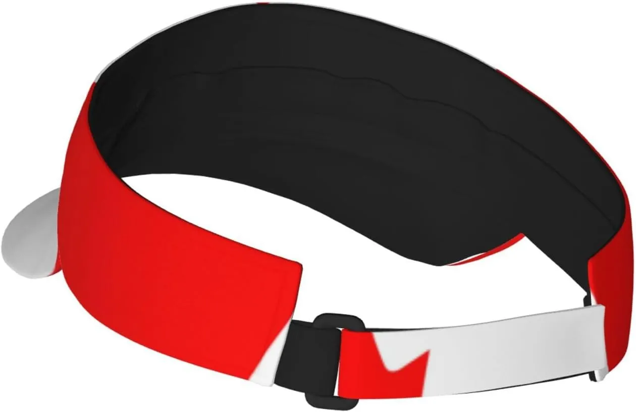 South Africa Flag Sun Visors Hat Golf Tennis Visor for Women Men - Summer Wide Brim Ponytail Beach Hats Adjustable