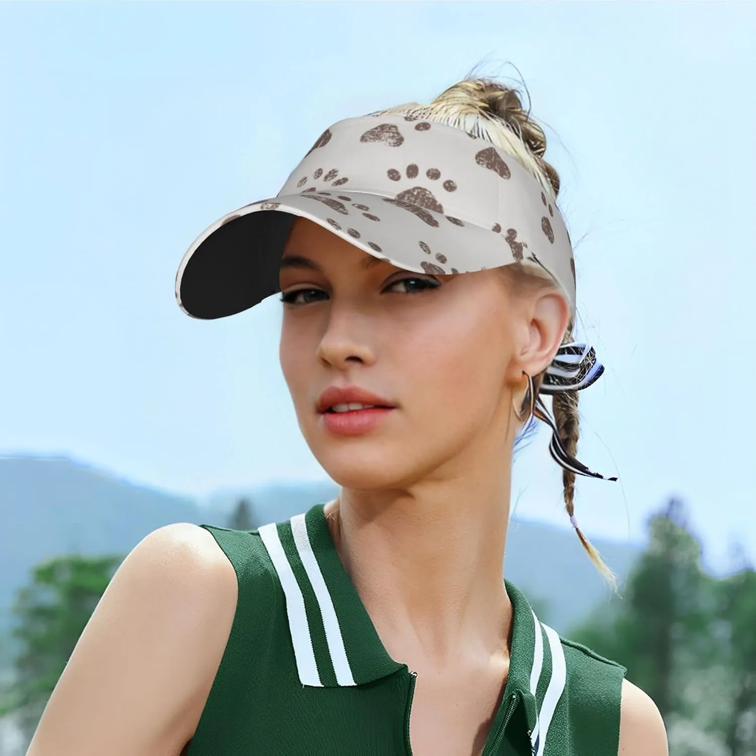 Sports Sun Visor Hats Adjustable Sun Visor Caps for Women and Men