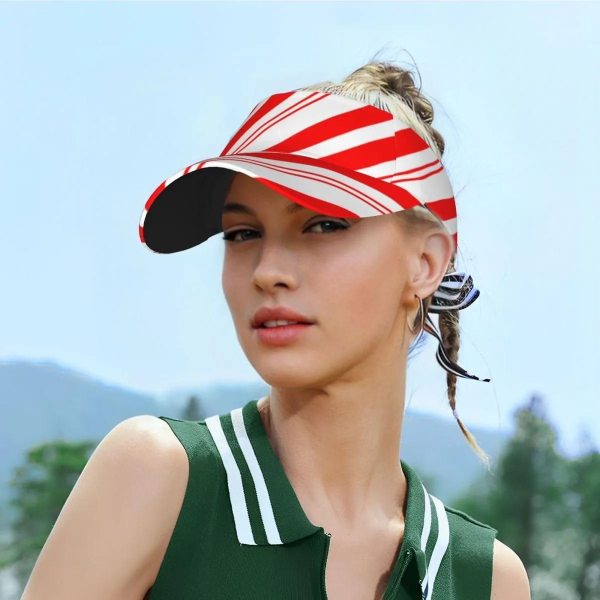 Sports Sun Visor Hats Adjustable Sun Visor Caps for Women and Men