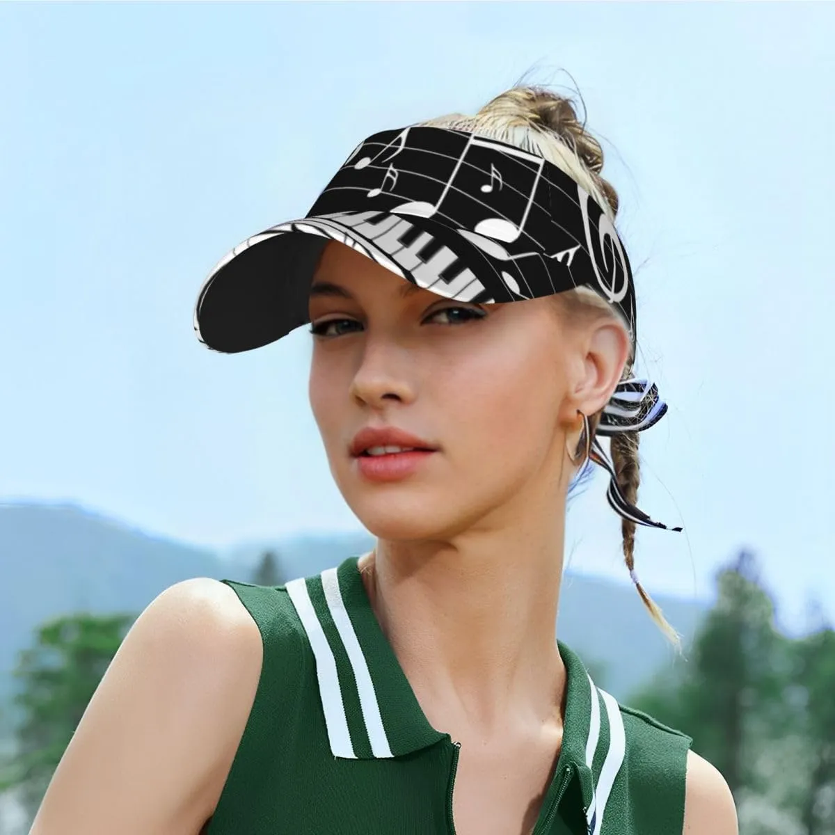 Sports Sun Visor Hats Adjustable Sun Visor Caps for Women and Men
