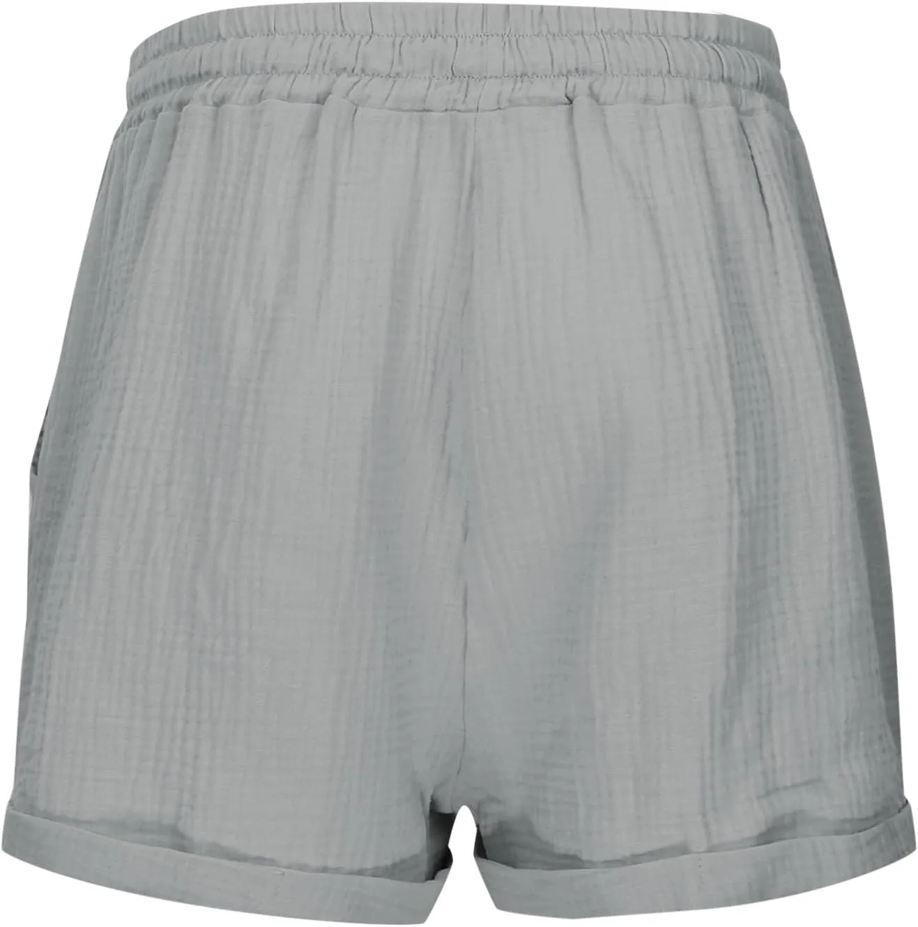 Summer Beach Shorts for Women High Elastic Waist Casual Chino Shorts Lightweight Drawstring Stretch Dressy Pants with Pockets