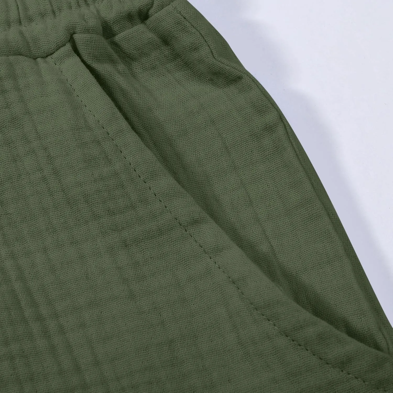 Summer Beach Shorts for Women High Elastic Waist Casual Chino Shorts Lightweight Drawstring Stretch Dressy Pants with Pockets