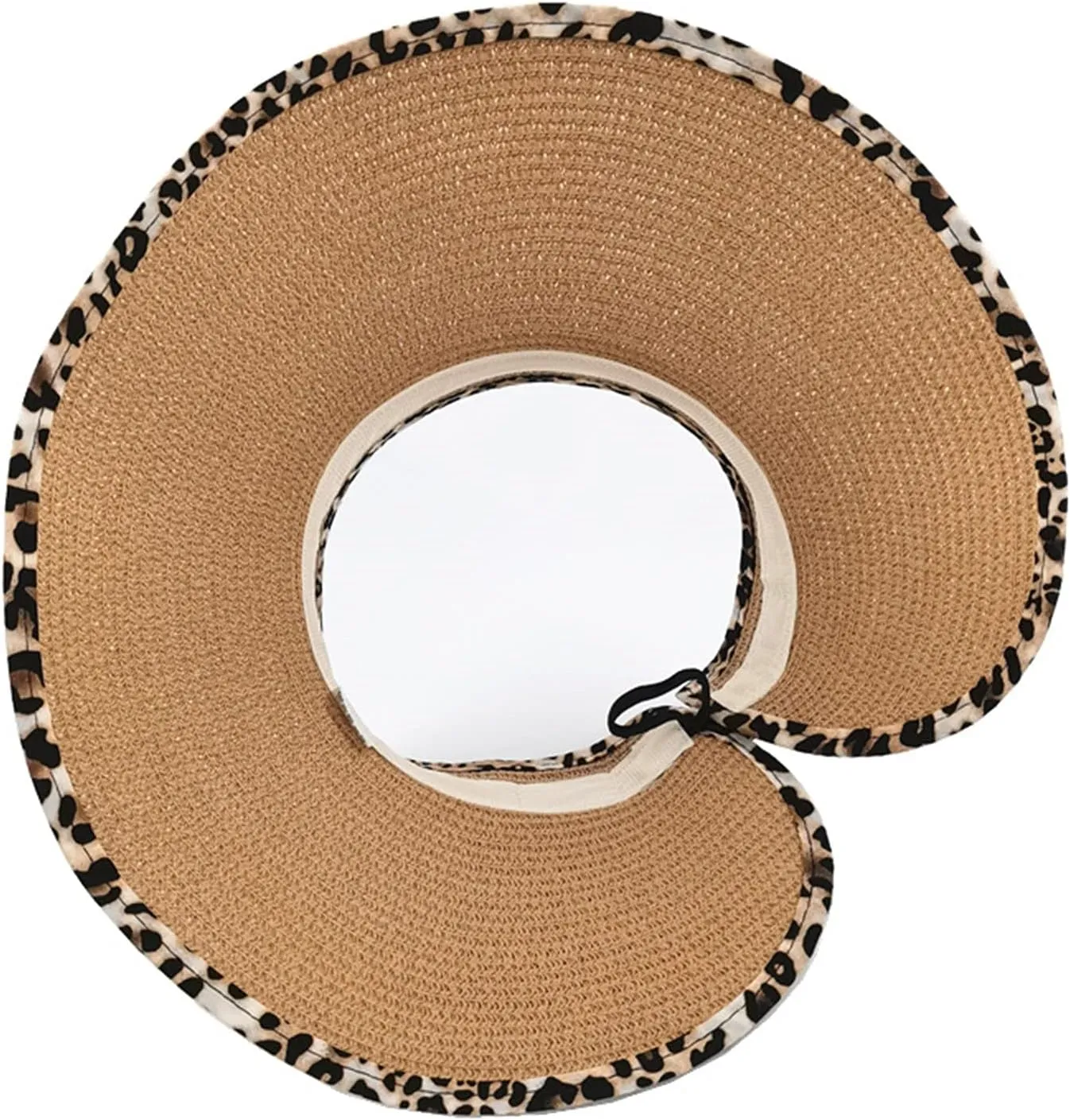 Sun Hats for Women Wide Brim Bow Sun Straw Hat Visor Summer Beach Outdoor Foldable Womens Cap