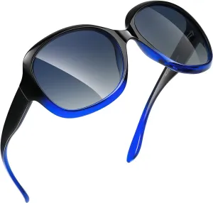 Sunglasses Womens Polarized Oversized Sunglasses for Women Trendy Classic Large Driving Sun Glasses UV400 Protection