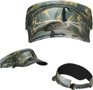 Sunscreen Visor Hats for Women Men Adjustable Empty Top Beach Cap A Big Burger Cartoon Sun Hat Outdoor Sports