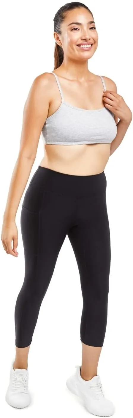 Sweat Shaper High Rise Leggings, Compression Slimming Leggings, High Waisted Sauna, Tummy Control, Body Sculpting Yoga Pants