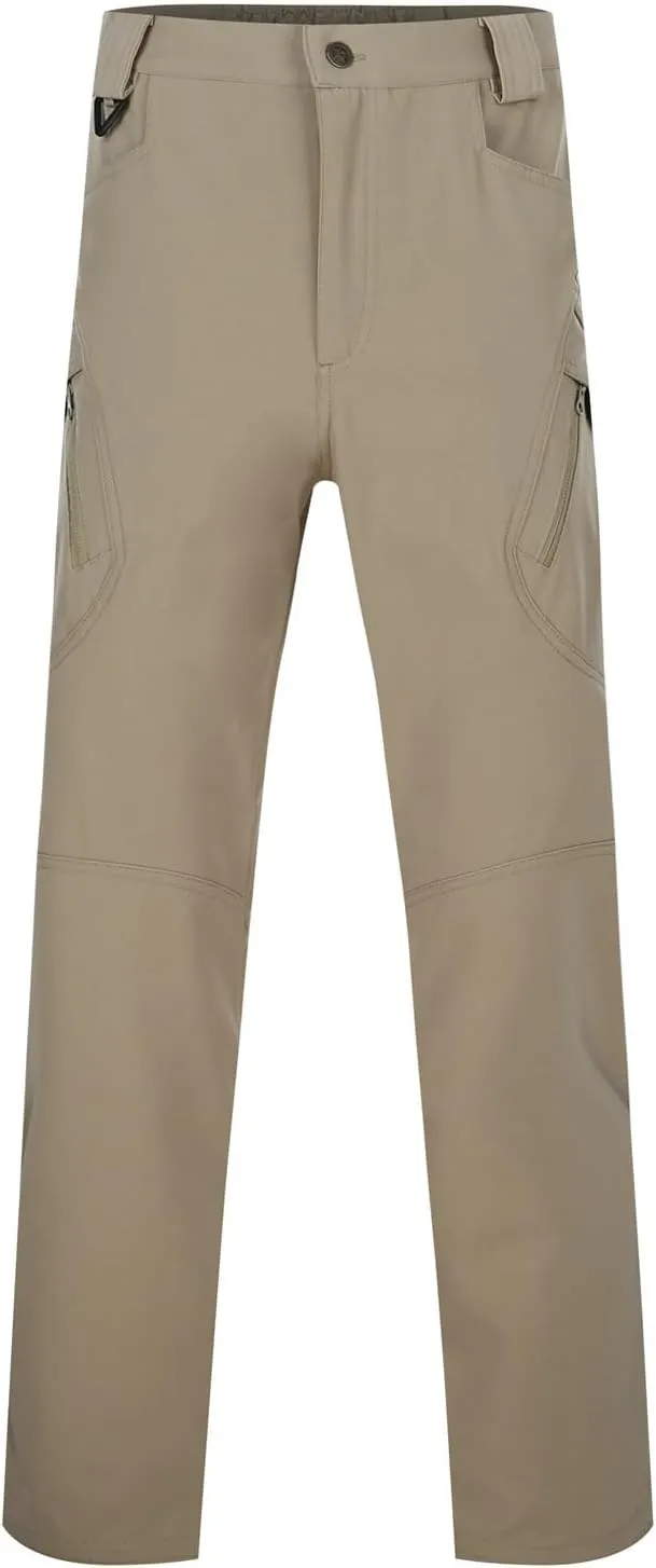 Tactical Cargo Pants for Men Lightweight Multi Pockets Trousers Outdoor Hiking Pants Slim Fit Overalls