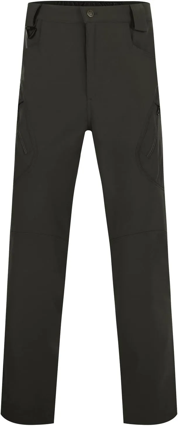 Tactical Cargo Pants for Men Lightweight Multi Pockets Trousers Outdoor Hiking Pants Slim Fit Overalls