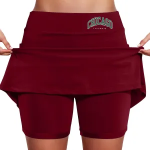 Tennis Skirts for Women with Shorts Casual Workout A Line Athletic Golf Skort High Waist Running Skorts with Pockets