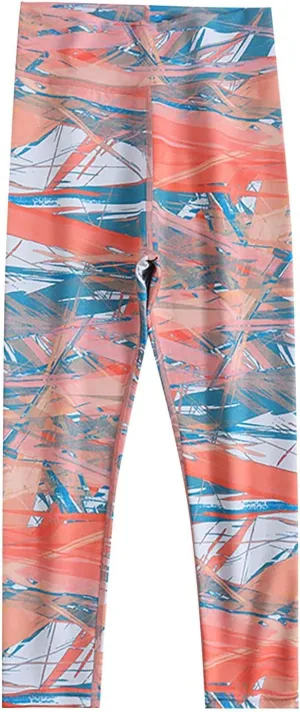 Toddler Girls Yoga Leggings Cute Printed Stretch Slim Pants Kids Skinny Soft Dance Pants Ankle Length Tights