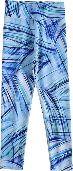 Toddler Girls Yoga Leggings Cute Printed Stretch Slim Pants Kids Skinny Soft Dance Pants Ankle Length Tights
