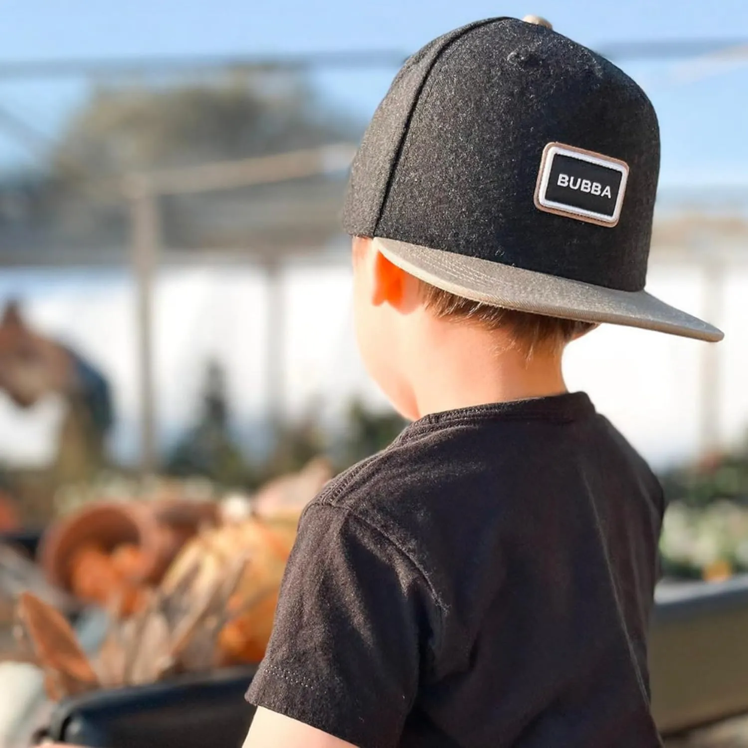 Toddler Hat - Baseball Hat - Baby Bubba Trucker Cap - Infant Newborn Youth Flat Brim Patch Sun Hat for Summer Winter