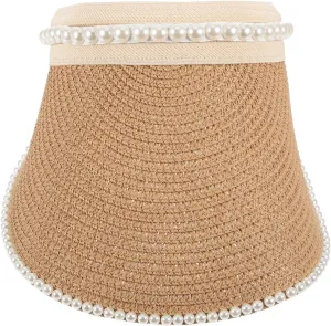 VALICLUD Straw Headband Hat Men Hats Straw Hat Beach Hat Women's Hats & Caps Sun Visor Hats for Men
