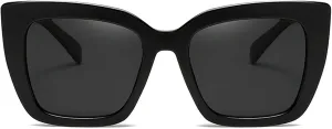 Vintage Cat Eye Sunglasses Women Square Polarized Sun Glasses Female Designer Retro Shades Fashion Oversized Sunglasses