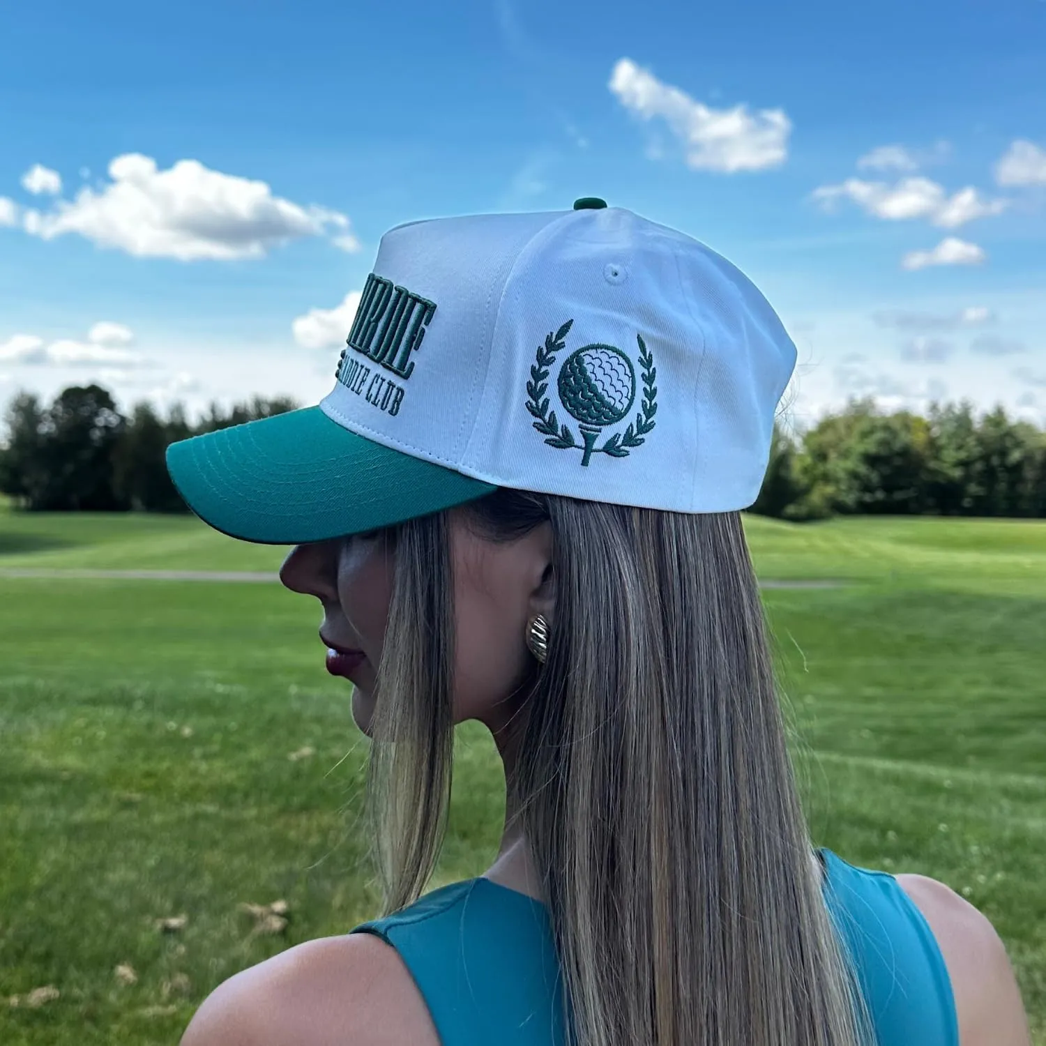 Vintage Sport Trucker Hat | Men & Women | Trendy Pickleball Golf Hats Men | American Cute Country Western | Cotton | Snapback