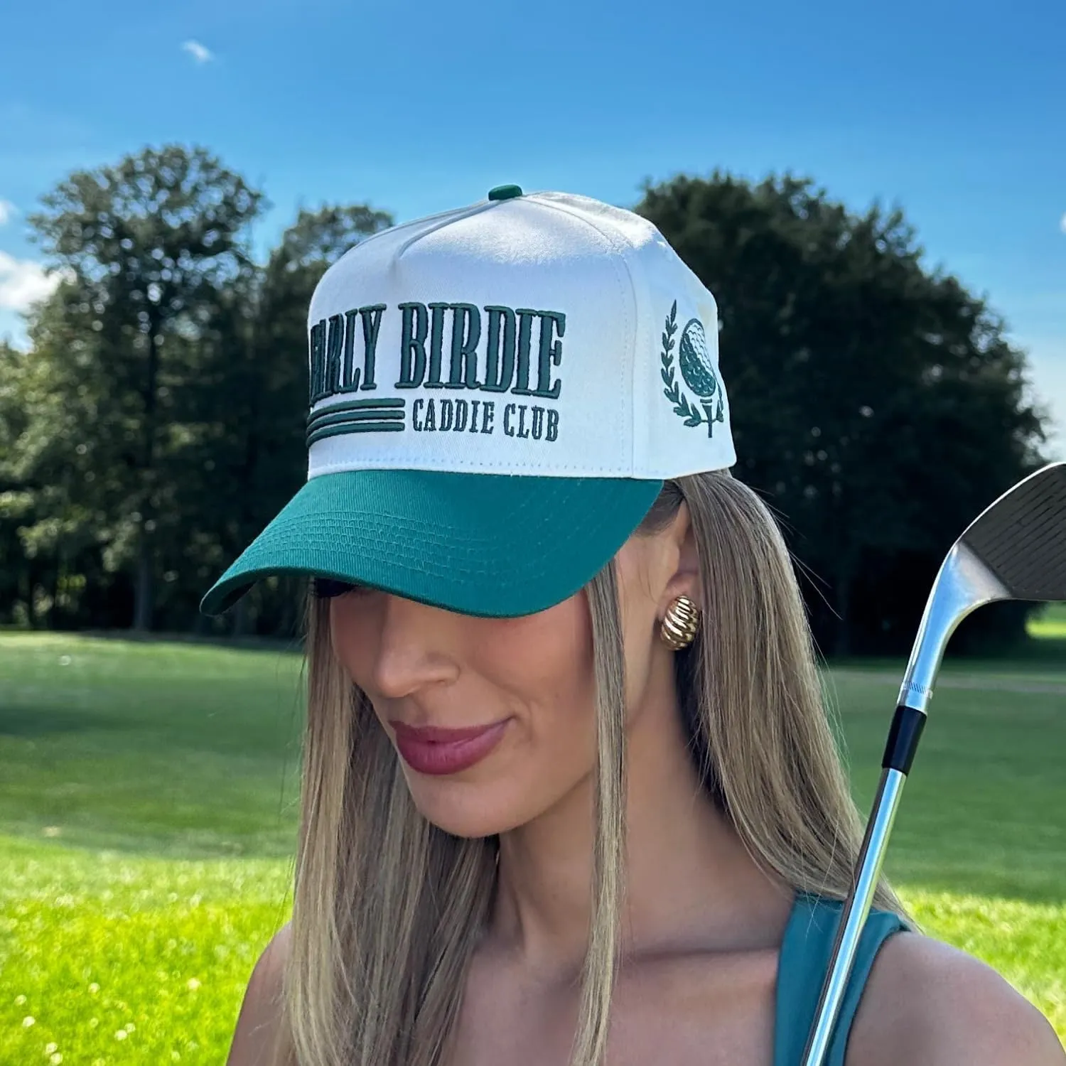 Vintage Sport Trucker Hat | Men & Women | Trendy Pickleball Golf Hats Men | American Cute Country Western | Cotton | Snapback