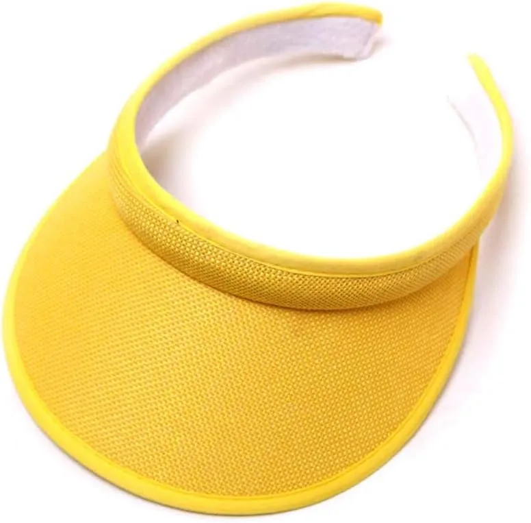 Visor Hats for Women Summer Beach Cap Sports Golf Cap Wide Brim Sun Hat No Headache Visor for Outdoor Sports