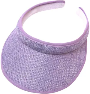 Visor Hats for Women Summer Beach Cap Sports Golf Cap Wide Brim Sun Hat No Headache Visor for Outdoor Sports