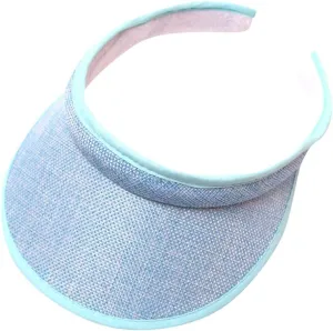 Visor Hats for Women Summer Beach Cap Sports Golf Cap Wide Brim Sun Hat No Headache Visor for Outdoor Sports