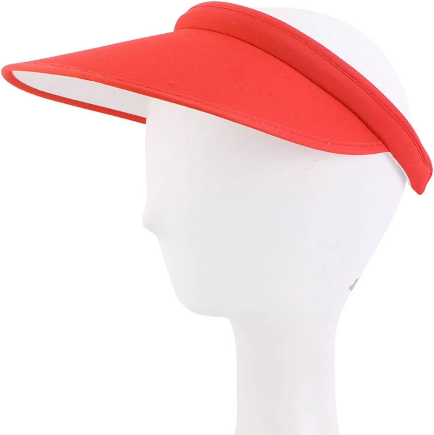 Wide Brim Visor Hats for Men Women Clip on Sun Visors Hat Adjustable Casual Large Size Sun Hat Beach Cap