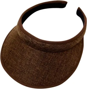 Women Unisex Wide Brim Sun Hats Visor with Clip Adjustable Summer Outdoor Beach Hat for Men Women Ladies
