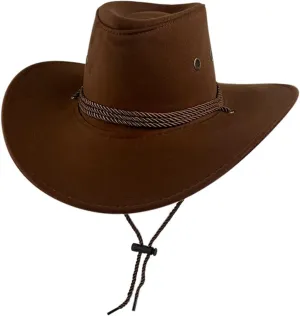 Women's Cowboy Hats Unisex Wide Brim Fashion Adjustable Strap Classic Hat Summer Sun Protection Rolled Up Caps
